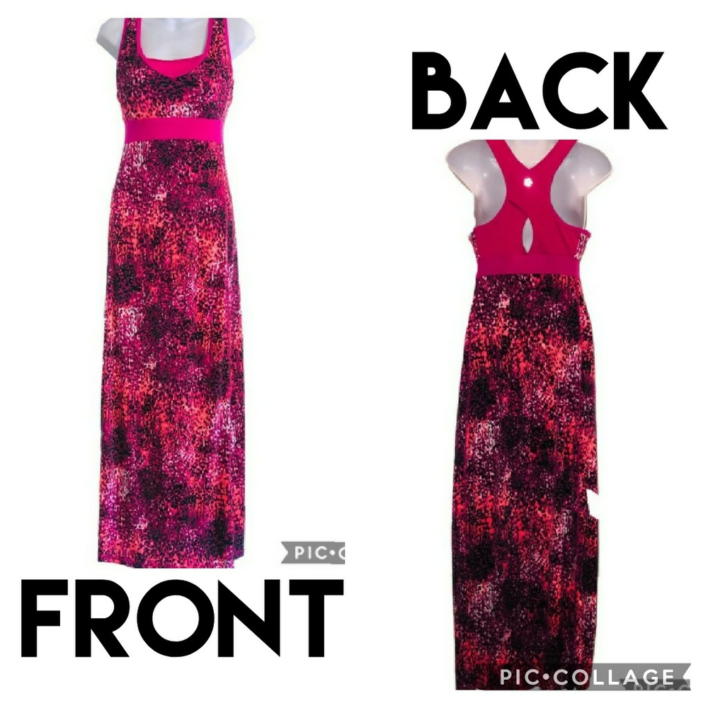 Tek Gear' Dry Tek'leopard Print Slvls Maxi Small - image 1